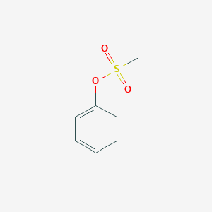 molecular formula C7H8O3S B095244 Phenyl methanesulfonate CAS No. 16156-59-5