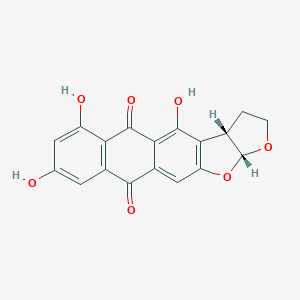 molecular formula C18H12O7 B095252 杂色素 B CAS No. 16049-49-3