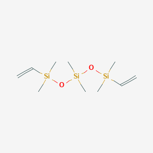 molecular formula C10H24O2Si3 B095275 1,1,3,3,5,5-六甲基-1,5-二乙烯基三硅氧烷 CAS No. 17980-39-1