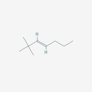 molecular formula C9H18 B095280 反式-2,2-二甲基-3-庚烯 CAS No. 19550-75-5