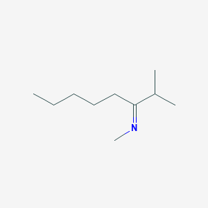 Methylamine, N-(1-isopropylhexylidene)-