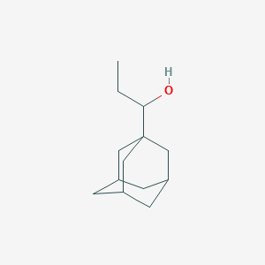 molecular formula C13H22O B095301 1-(1-Adamantyl)propan-1-ol CAS No. 18341-84-9