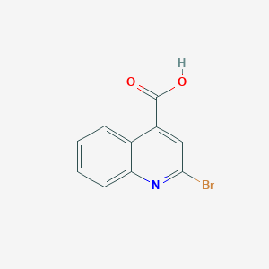 molecular formula C10H6BrNO2 B095311 2-溴喹啉-4-羧酸 CAS No. 15733-87-6