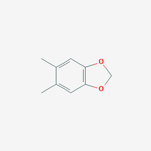 molecular formula C9H10O2 B095317 5,6-Dimethyl-1,3-benzodioxole CAS No. 15675-06-6