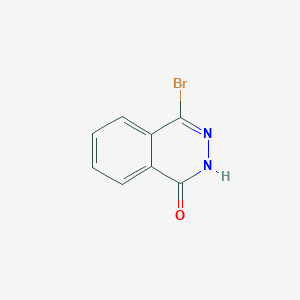 molecular formula C8H5BrN2O B095339 4-溴酞嗪-1(2H)-酮 CAS No. 19064-73-4