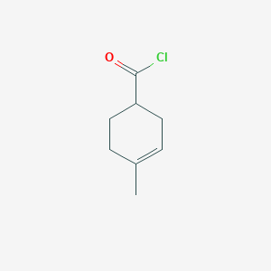 molecular formula C8H11ClO B095346 4-Methylcyclohex-3-ene-1-carbonyl chloride CAS No. 16695-95-7