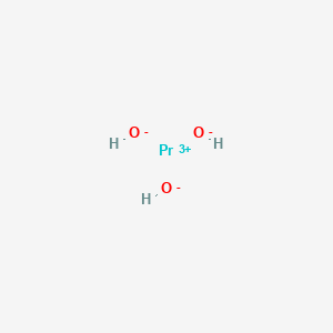 molecular formula H3O3Pr B095349 氢氧化镨 CAS No. 16469-16-2