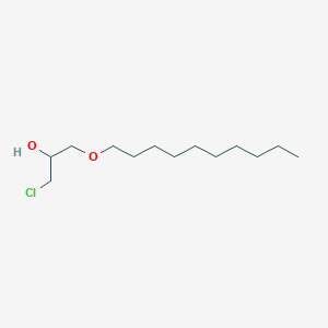 molecular formula C13H27ClO2 B095356 2-Propanol, 1-chloro-3-(decyloxy)- CAS No. 18371-72-7