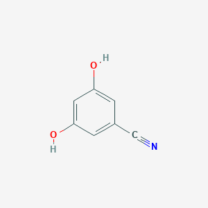 molecular formula C7H5NO2 B095366 3,5-Dihydroxybenzonitrile CAS No. 19179-36-3