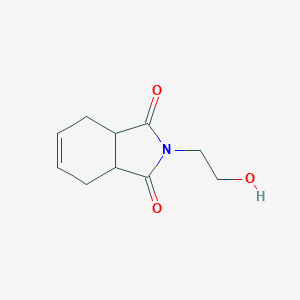 molecular formula C10H13NO3 B095367 N-(2-羟乙基)-4-环己烯-1,2-二羧亚胺 CAS No. 15458-48-7