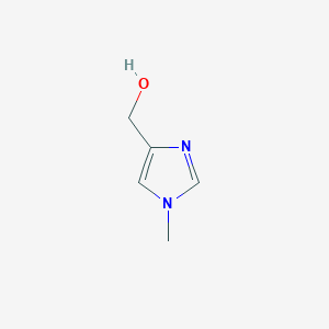 molecular formula C5H8N2O B095370 (1-甲基-1H-咪唑-4-基)甲醇 CAS No. 17289-25-7