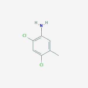 molecular formula C7H7Cl2N B095414 2,4-Dichloro-5-methylaniline CAS No. 17601-75-1