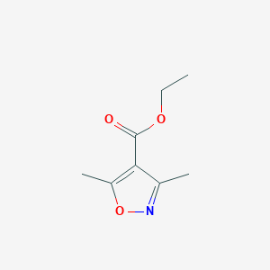 B095418 Ethyl 3,5-dimethylisoxazole-4-carboxylate CAS No. 17147-42-1