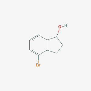 molecular formula C9H9BrO B095423 4-溴-2,3-二氢-1H-茚-1-醇 CAS No. 16657-10-6