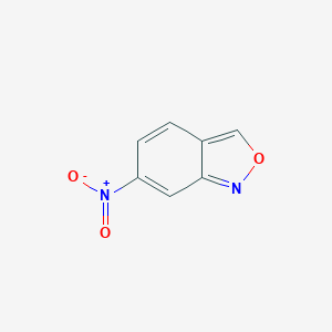 molecular formula C7H4N2O3 B095430 6-Nitro-2,1-benzoxazole CAS No. 15264-44-5