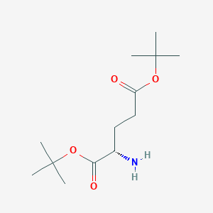 molecular formula C13H25NO4 B095463 二叔丁基(2S)-2-氨基戊二酸酯 CAS No. 16874-06-9