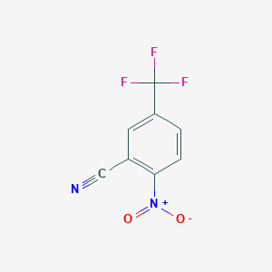 molecular formula C8H3F3N2O2 B095464 2-硝基-5-(三氟甲基)苯甲腈 CAS No. 16499-52-8
