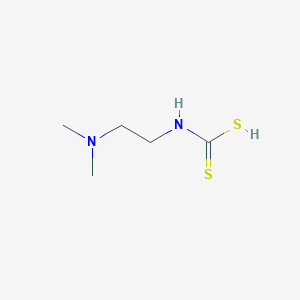 B095473 Carbamic acid, N-(2-(dimethylamino)ethyl)dithio- CAS No. 18997-69-8