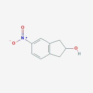 molecular formula C9H9NO3 B095474 2-Hydroxy-5-nitroindane CAS No. 16513-67-0