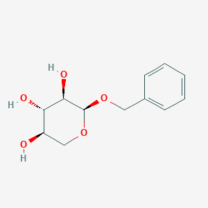 molecular formula C12H16O5 B095482 苄基-α-D-吡喃木糖苷 CAS No. 18403-12-8