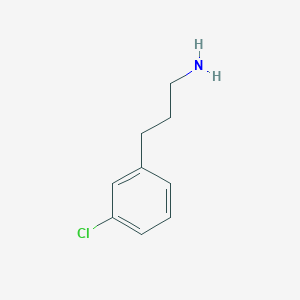 B095525 3-(3-Chlorophenyl)propan-1-amine CAS No. 18655-49-7