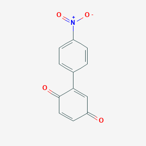 B095533 2-(4-Nitrophenyl)cyclohexa-2,5-diene-1,4-dione CAS No. 15394-91-9