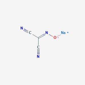 molecular formula C3N3NaO B095553 (羟亚氨基)丙二腈钠盐 CAS No. 19166-62-2