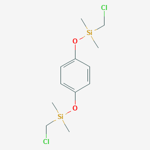 B095563 1,4-Bis(chloromethyldimethylsilyloxy)benzene CAS No. 18057-24-4