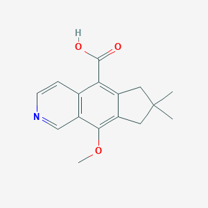 molecular formula C16H17NO3 B095577 Illudinine CAS No. 18500-63-5