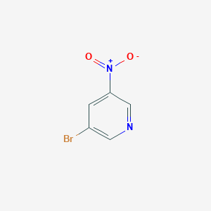 molecular formula C5H3BrN2O2 B095591 3-Bromo-5-nitropyridine CAS No. 15862-30-3