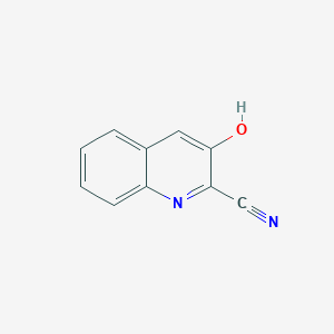 B095622 2-Cyano-3-hydroxyquinoline CAS No. 15462-43-8