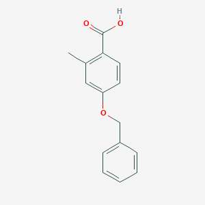 B095624 4-(Benzyloxy)-2-methylbenzoic acid CAS No. 17819-91-9