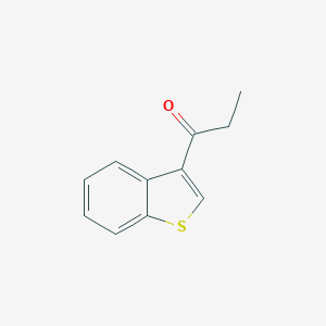 B095631 1-(1-Benzothiophen-3-yl)propan-1-one CAS No. 19492-96-7