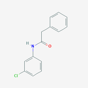 molecular formula C14H12ClNO B095638 N-(3-chlorophenyl)-2-phenylacetamide CAS No. 18109-43-8