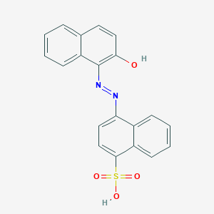 B095654 4-((2-Hydroxy-1-naphthyl)azo)naphthalenesulphonic acid CAS No. 18268-54-7