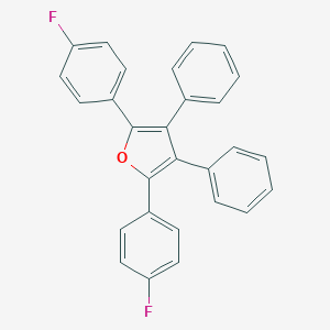 B095658 2,5-Bis(4-fluorophenyl)-3,4-diphenylfuran CAS No. 18749-93-4