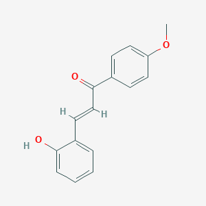 molecular formula C16H14O3 B095671 (E)-3-(2-羟基苯基)-1-(4-甲氧基苯基)丙-2-烯-1-酮 CAS No. 6607-92-7