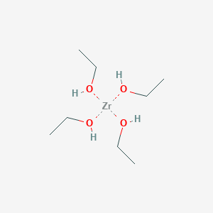 molecular formula C8H20O4Zr B095705 四乙氧基锆 CAS No. 18267-08-8