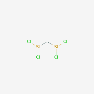 molecular formula CH2Cl4Si2 B095708 双(二氯硅基)甲烷 CAS No. 18081-42-0