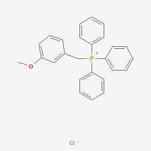 molecular formula C26H24ClOP B095714 (3-甲氧基苄基)三苯基氯化鏻 CAS No. 18880-05-2