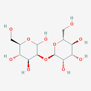 molecular formula C12H22O11 B095766 2-O-α-D-甘露糖基-D-甘露糖 CAS No. 15548-39-7
