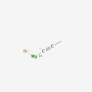 molecular formula C3H3BrMg B095795 1-炔丙基溴化镁 CAS No. 16466-97-0