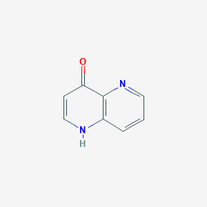 molecular formula C8H6N2O B095804 1,5-萘啶-4-醇 CAS No. 16795-72-5