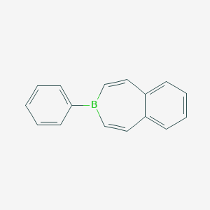 molecular formula C16H13B B095807 3-Phenyl-3H-3-benzoborepin CAS No. 16703-13-2