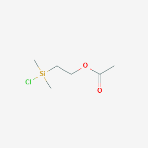 2-(Chlorodimethylsilyl)ethyl acetate