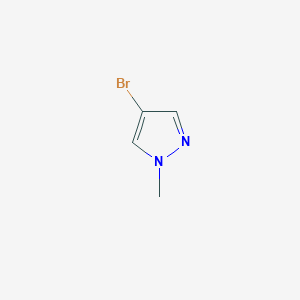 molecular formula C4H5BrN2 B095816 4-bromo-1-methyl-1H-pyrazole CAS No. 15803-02-8