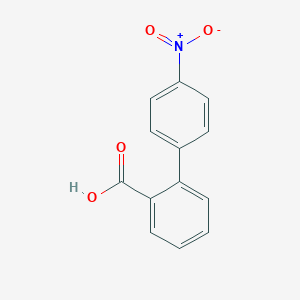 molecular formula C13H9NO4 B095835 2-(4-Nitrophenyl)benzoic acid CAS No. 18211-41-1