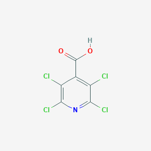 molecular formula C6HCl4NO2 B095840 2,3,5,6-tetrachloropyridine-4-carboxylic Acid CAS No. 19340-26-2