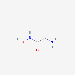 molecular formula C3H8N2O2 B095847 2-amino-N-hydroxypropanamide CAS No. 15465-70-0