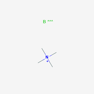 molecular formula C4H12BN+ B095848 四甲基硼氢化铵 CAS No. 16883-45-7